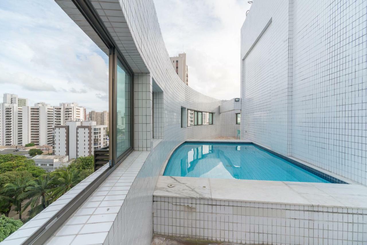 Otimo Flat Bairro Da Jaqueira Recife Ate 3 Pessoas O Coracao Verde Da Cidade Pbo902 Exterior foto